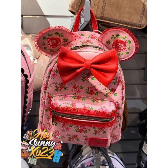 Disney Christmas 2025 Lil Rin Rin Plush Badge Red New